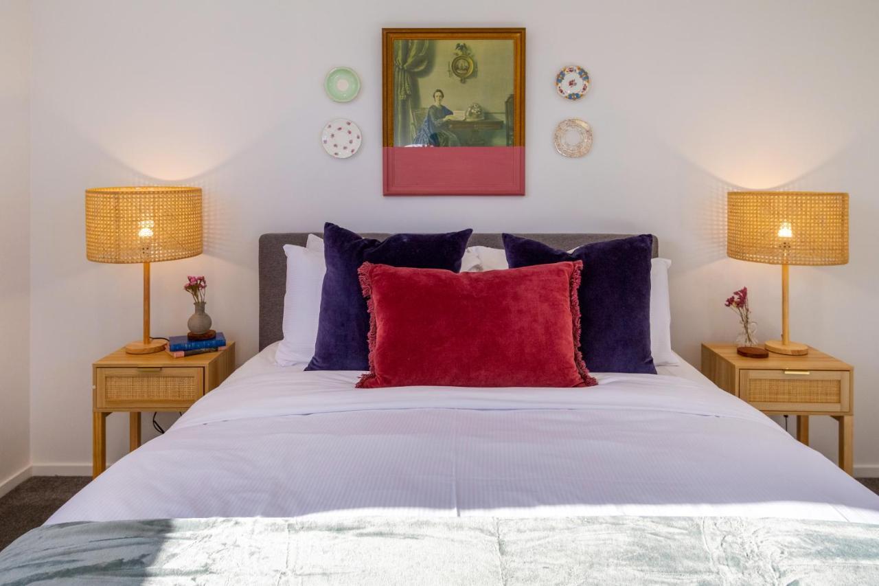 Modern Townhouse Cashel Street 2 Bed 2 Bath Daire Christchurch Dış mekan fotoğraf