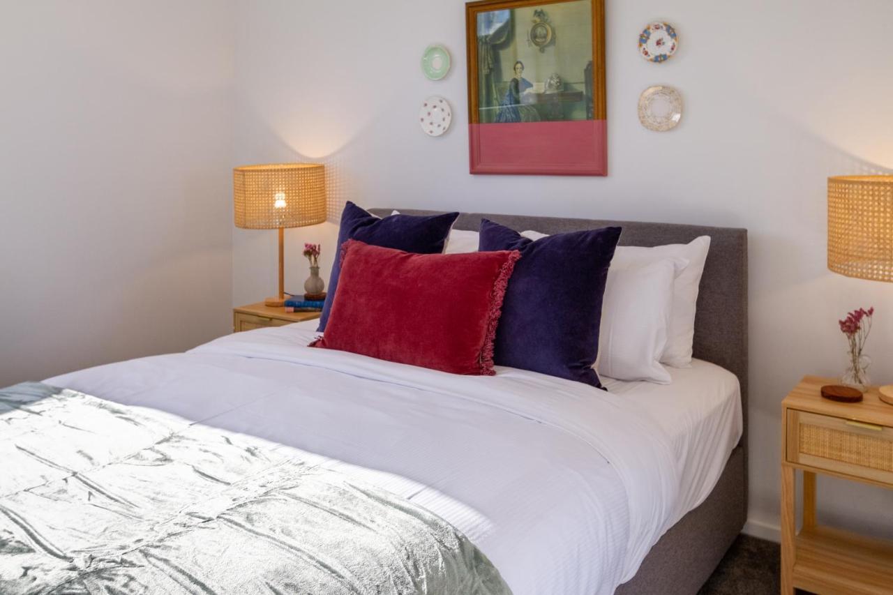 Modern Townhouse Cashel Street 2 Bed 2 Bath Daire Christchurch Dış mekan fotoğraf