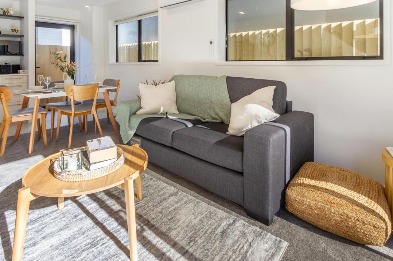 Modern Townhouse Cashel Street 2 Bed 2 Bath Daire Christchurch Dış mekan fotoğraf