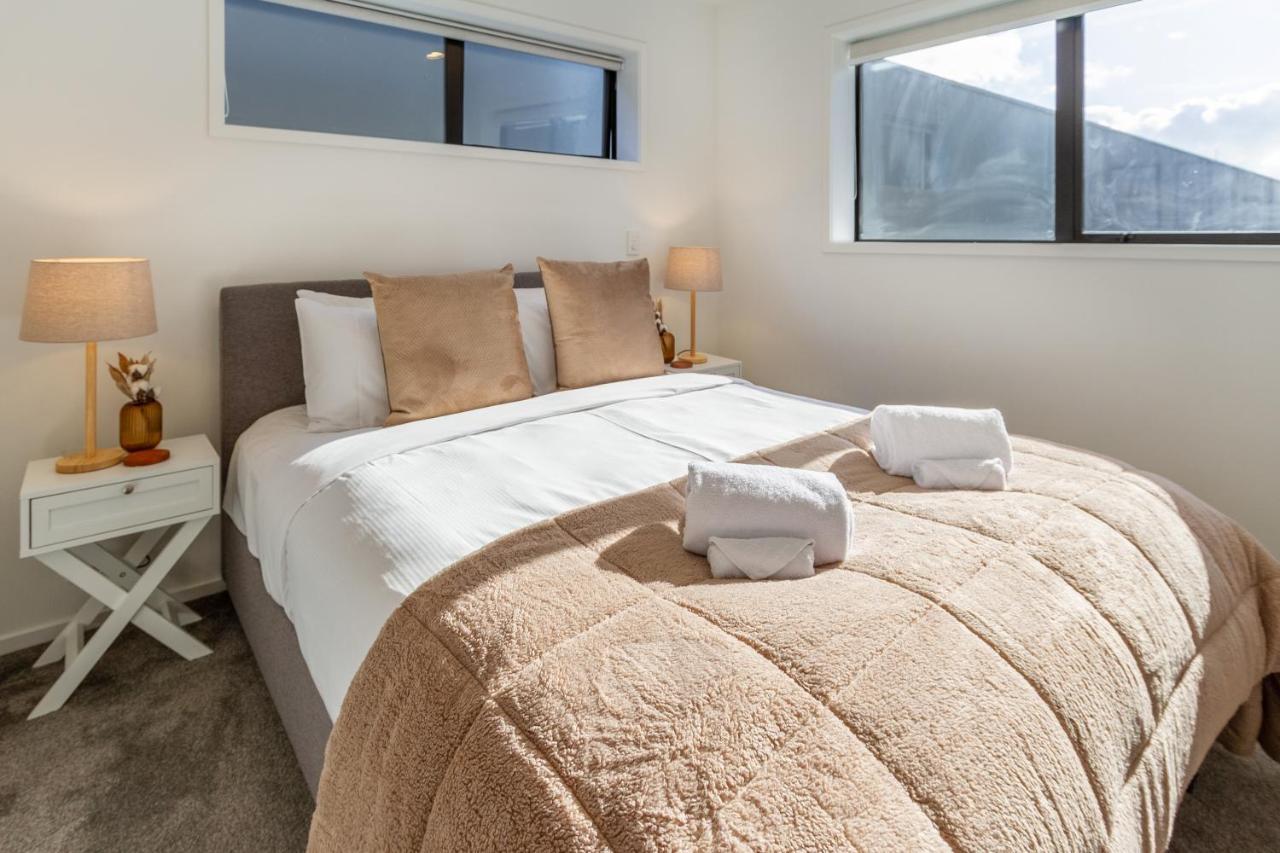 Modern Townhouse Cashel Street 2 Bed 2 Bath Daire Christchurch Dış mekan fotoğraf